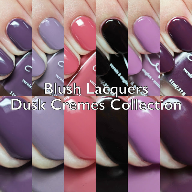 Blush Lacquers Dusk Cremes Collection