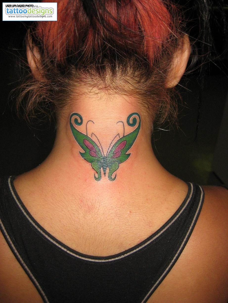 tattoo designs for girls neck Tattoos For Girls: Tattoos For Girls On Back Of Neck