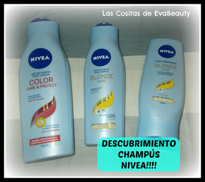 Champú y acondicionador cabellos rubios, teñidos o con mechas de Nivea