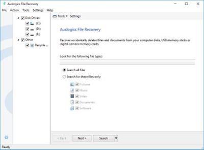 Download Auslogics File Recovery 7.1.1 Multilingual Portable