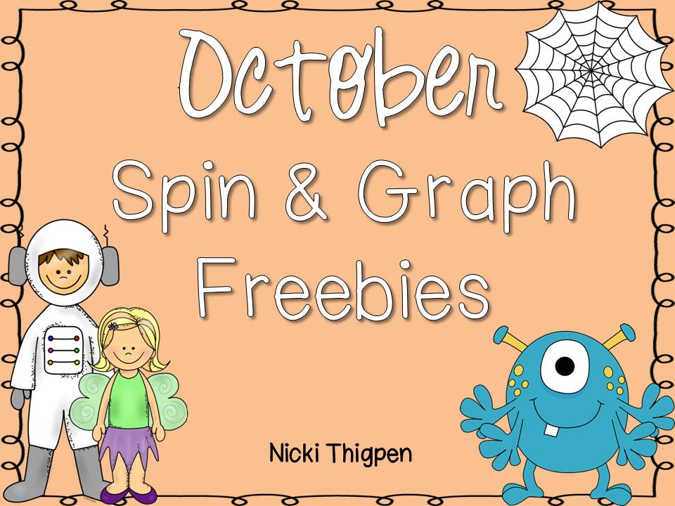 http://www.teacherspayteachers.com/Product/October-Spin-and-Graph-Activities-940207