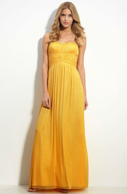 chiffon gown