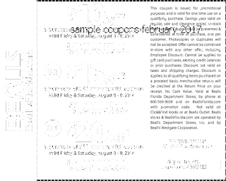 free Bealls coupons for february 2017