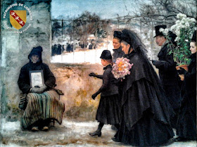NANCY (54) - Musée des Beaux Arts : "La Toussaint" d'Emile Friant (1888)