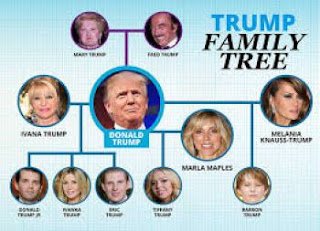 U.S President Donald Trump’s Family (Wives, Children and Grandchildren)
