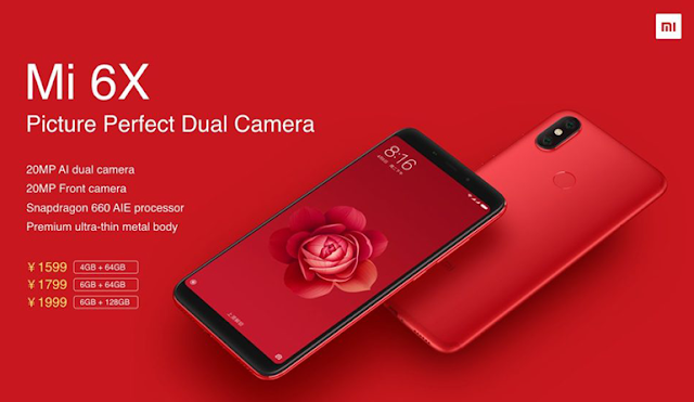  Flash Xiaomi Mi 6X atau A2