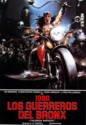 Póster película 1990 Los guerreros del Bronx