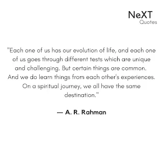 A. R. Rahman Quotes