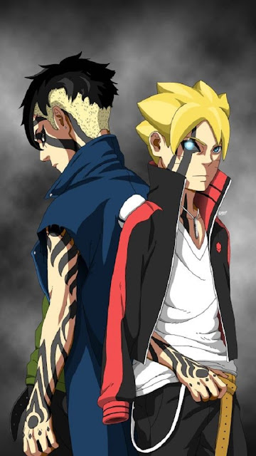 Gambar boruto dan kawaki