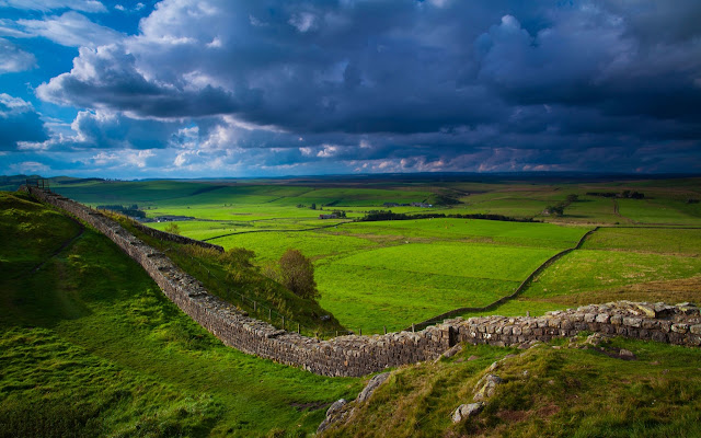 Tembok Hadrian, Inggris