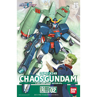 Bandai 1/100 Chaos Gundam English Color Guide & Paint Conversion Chart