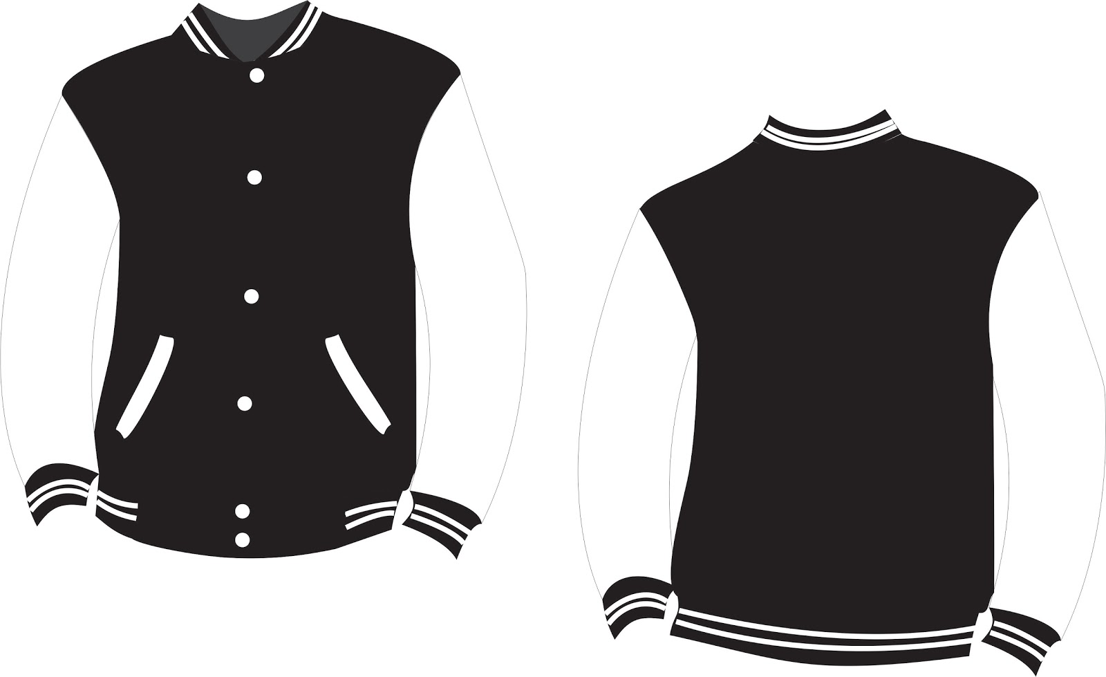  Varsity  Jacket Design Pejantan Tangguh