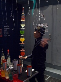 Chupitos Bar: Tower of drinks