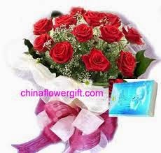 China Christmas flowers gifts Delivery in Christmas Day and New year