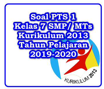 Download contoh format Soal PTS 1 Kelas 7 PAI BP Kurikulum 2013 Tahun 2019-2020