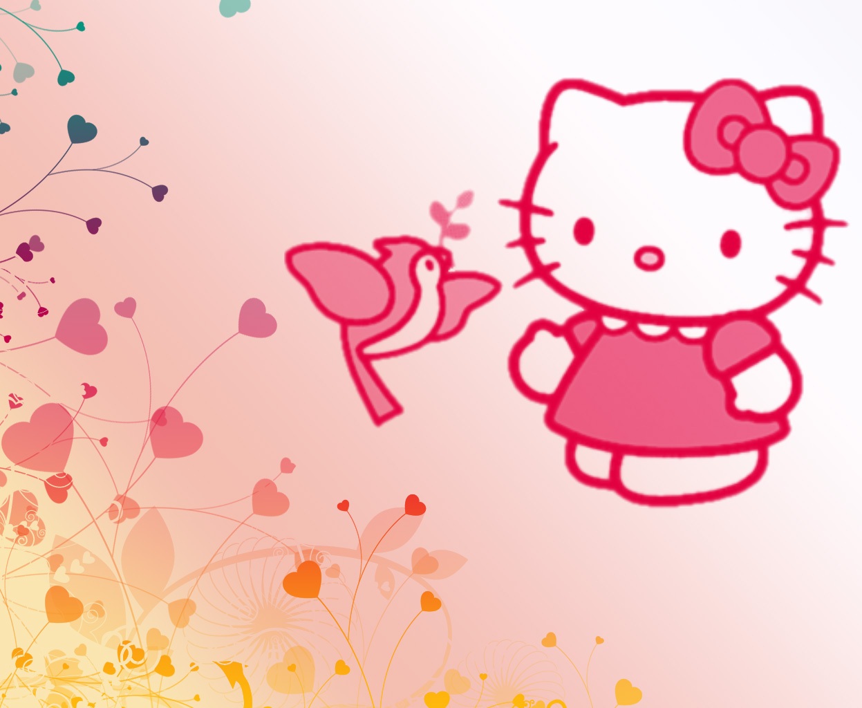 Wallpaper Hello Kitty HD Your Title