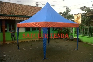 Sadulur tenda, toko tenda, Penjual tenda, tenda event promosi, tenda event Kerucut.