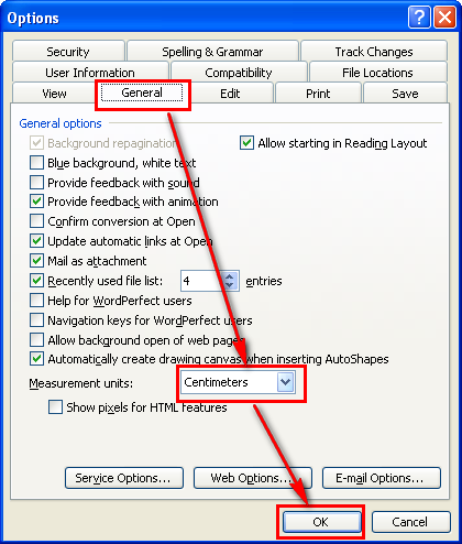 Cách căn (canh) lề trong Word 2003