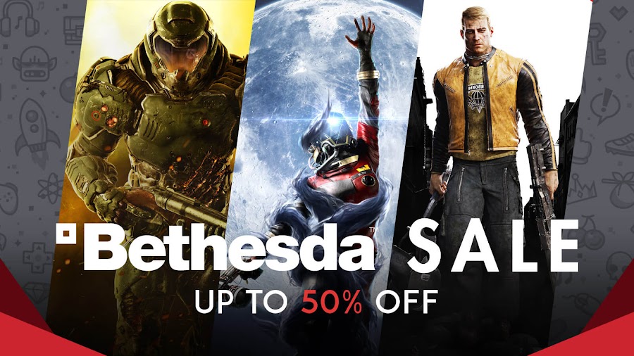 humble store bethesda softworks spring sale 2019 doom prey wolfenstein 2