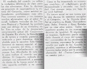 Boletín de la FEDA Campeonato de España de Ajedrez de 1935