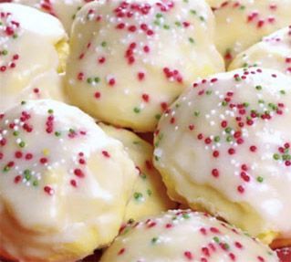 Italian Lemon Drop Cookies