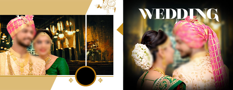 New Wedding Album 12x36 PSD Templates Vol-06