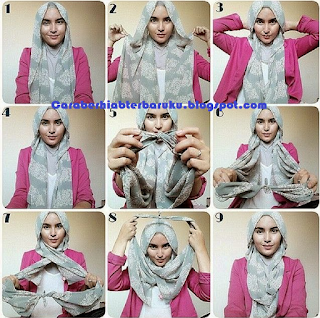 Tutorial Hijab Paris Ala Nabiilabe Dari Rusia