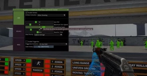 FluidAim - Новый Бесплатный Легит Чит CS:GO