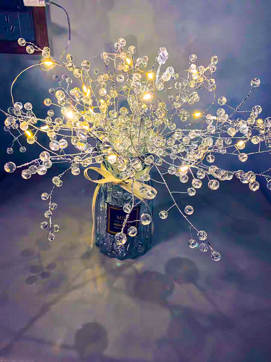 17 Gypsophila flower creative night light, super beautiful, come to see my collection