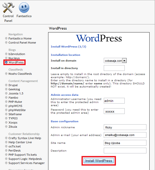 Mengenal Cara Membuat Website Sendiri dengan CMS Wordpress Cara Membuat Website Sendiri dengan CMS Wordpress