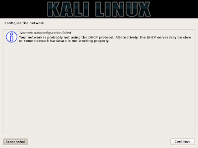 Install kali linux
