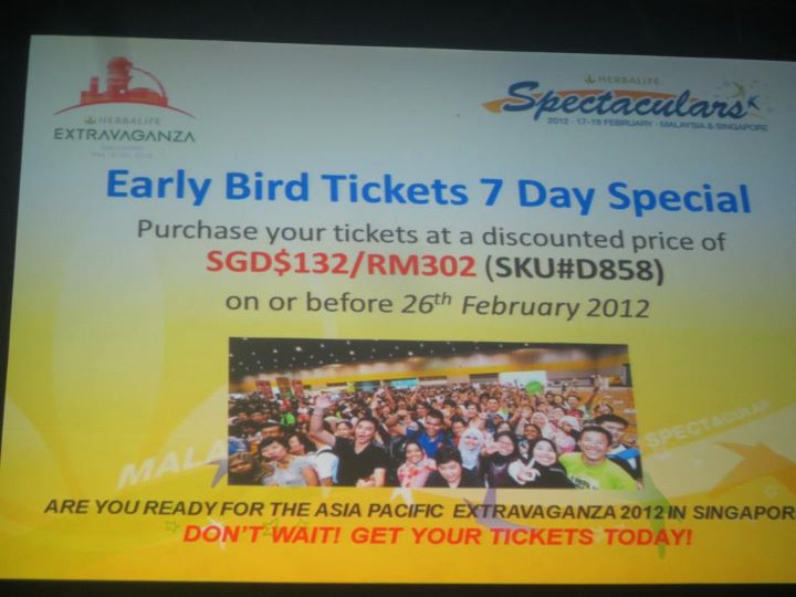 Extravaganza 2012 Ticket Promotion