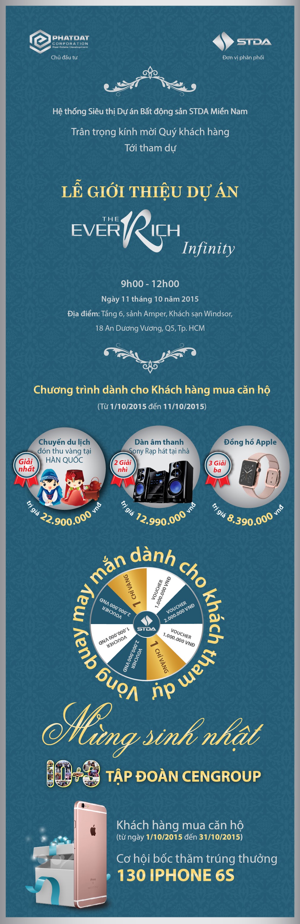 Mừng sinh nhật STDA 15/10