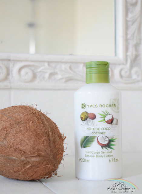 yves rocher coconut body milk