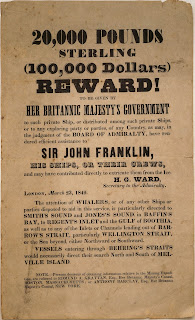 Recompensa ofrecida por encontrar la expedición perdida de John Franklin