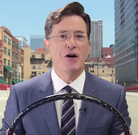 Stephen Colbert Waze Video - One Cool Tip