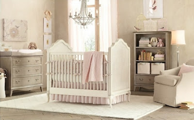 cuarto para bebé rosa