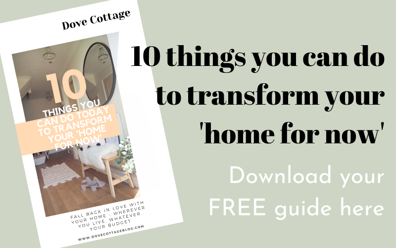 Download your free guide to transforming your home from upcycling furniture, repainting woodwork, replacing floors with vinyl into your forever home. Fall back in love with your home with these simple, budget tips.