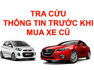 Tra cứu thông tin xe cũ chính hãng giá rẻ