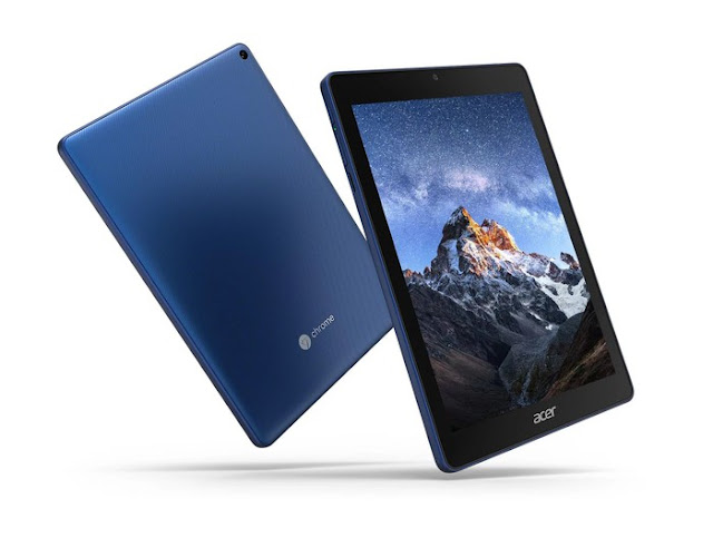 Pertama kali di dunia, Acer Luncurkan Tablet dengan Chrome OS
