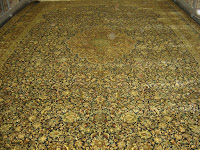 carpet made in silk