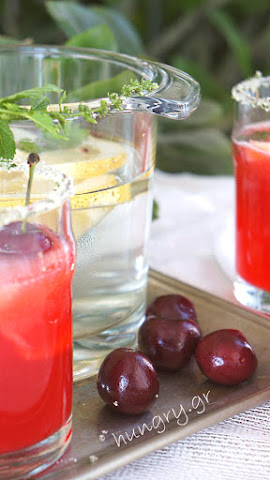 Fresh Cherry Lemonade