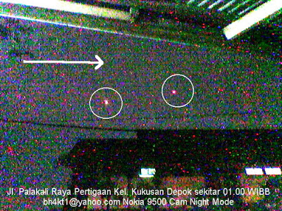 gambar 7 Penampakan Misterius UFO Di Langit Indonesia