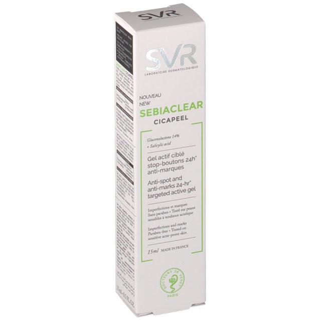 Review SVR Sebiaclear Cicapeel Gel Trị Mụn Tốt Nhất Hiện Nay, SVR Sebiaclear Cicapeel, Review SVR Sebiaclear Cicapeel, gel tj mụn, kem trị mụn