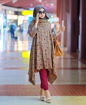 33 Model Tunik  Batik  Terbaru 2019 Modern Cantik 