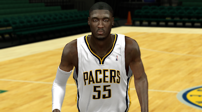 NBA 2K14 Roy Hibbert Face Mod