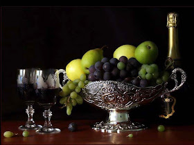 black-grapes-wine-apple-fruit-wallpapers