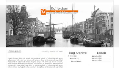 Rotterdam, 3 Column, Free Template Download