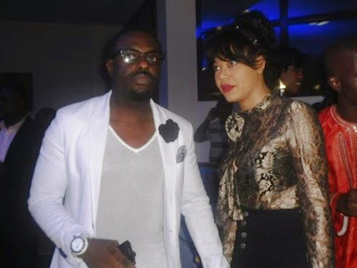 Spotted: Nadia Buhari and Jim Iyke at Ghana Fashion Show