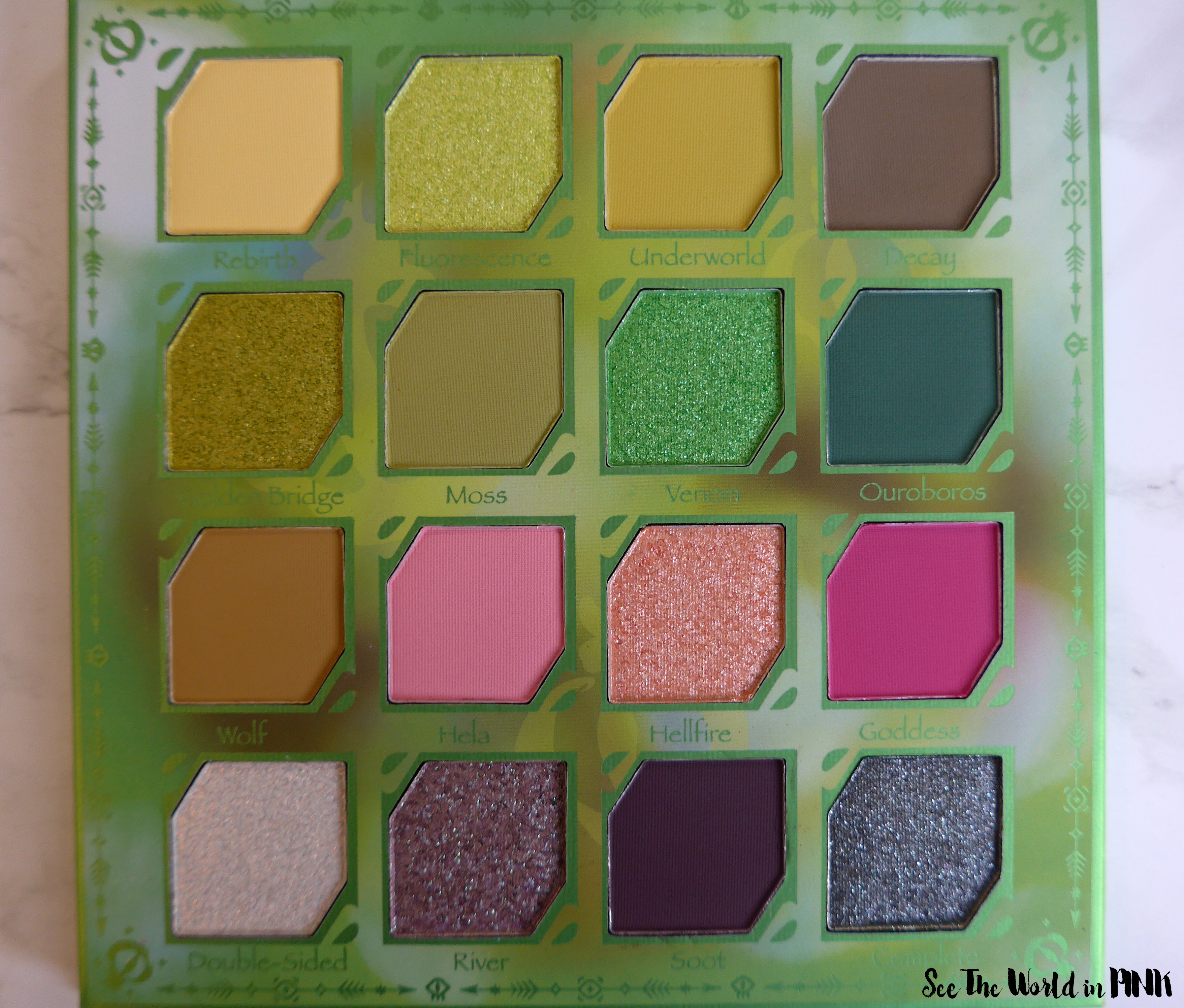 Oden's Eye x Angelica Nyqvist Hela Eye Shadow Palette - Swatches, Thoughts, and 3 Looks